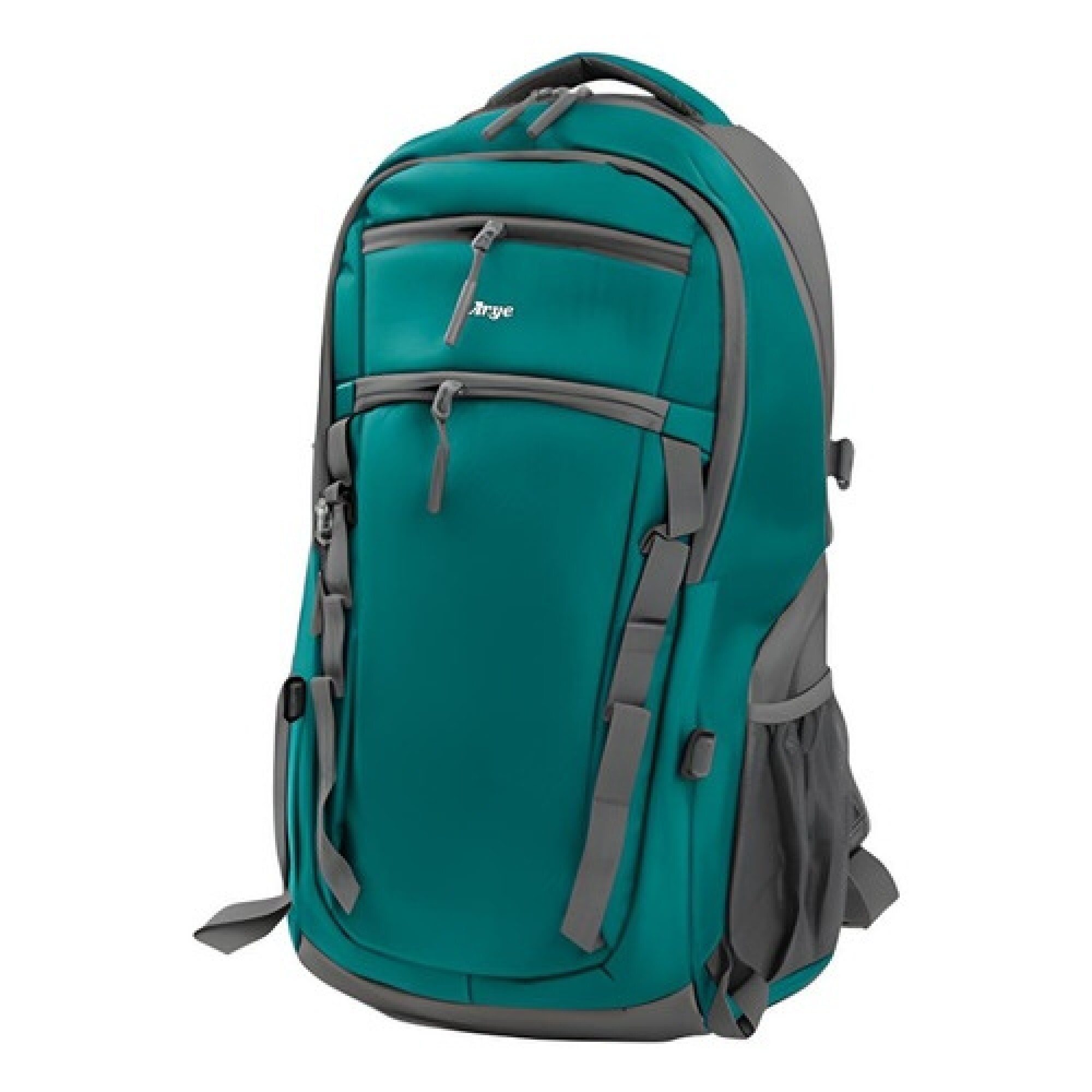 Mochila Arye Colonia 35 Litros con Portanotebook Verde Electroventas