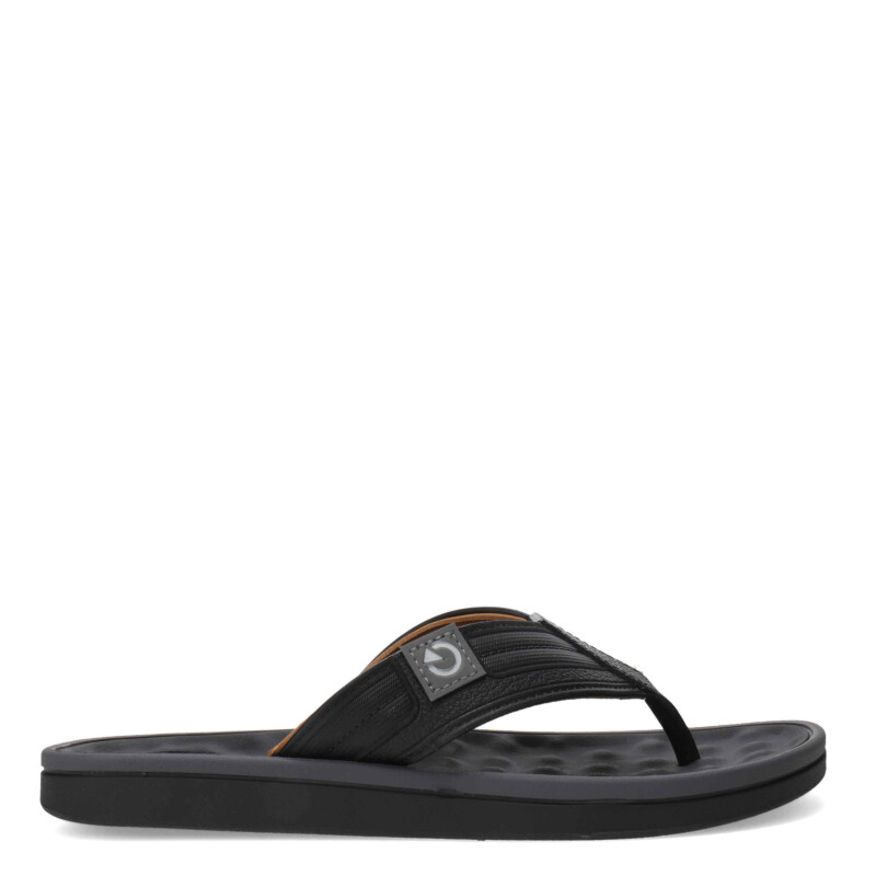 Sandalias de Hombre Cartago Alabama Thong Negro - Marrón