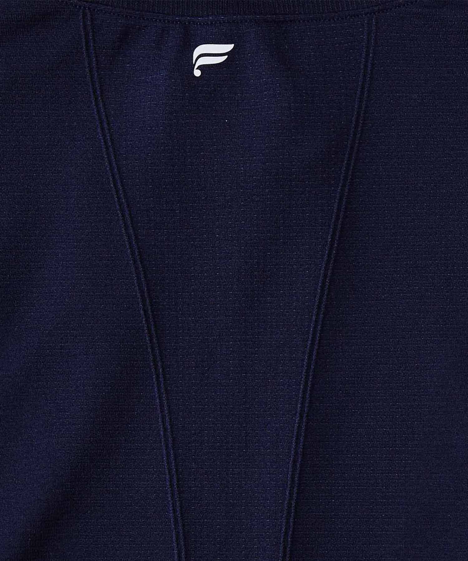 Polo Manga Larga Feather Tech+ Half-Zip Top Mujer Deep Navy