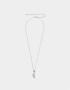 Cadena Corta con Dije Packaging especial Collar De Oso Con Strass - Plateado