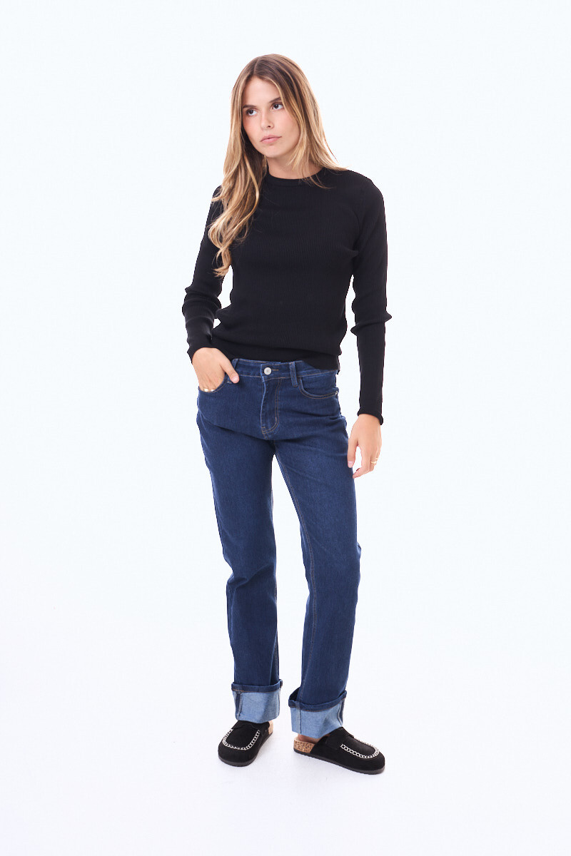 Buzo tejido Monforte Negro