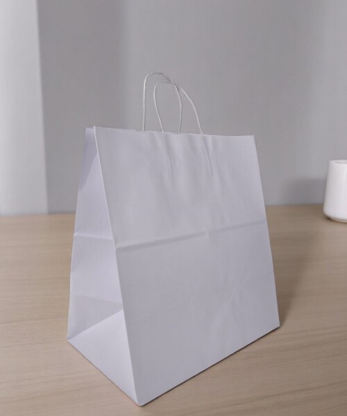 Bolsa lisa luna 36x22x39 cm BLANCO