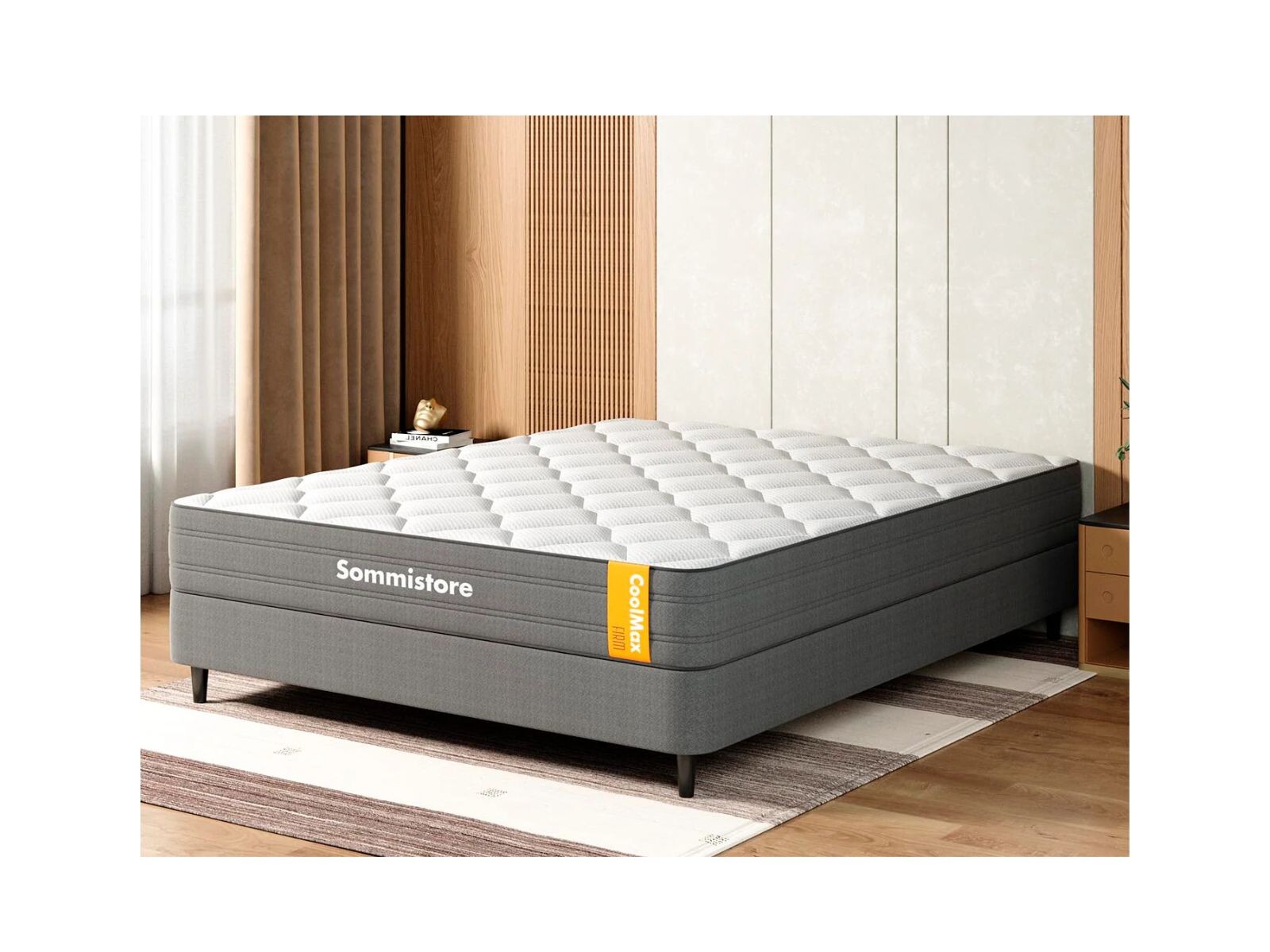 Colchón + Sommier King CoolMax® Firm 