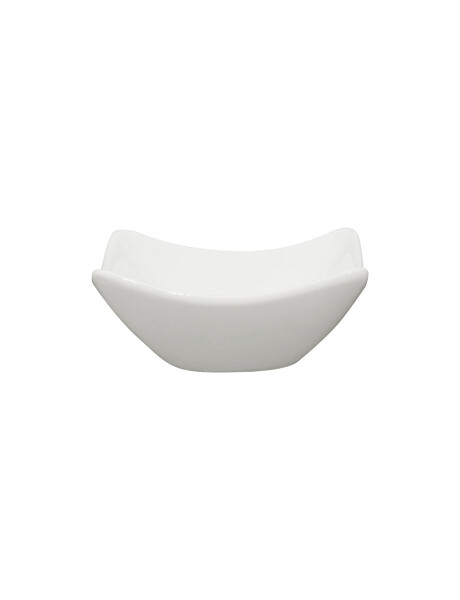 RAMEQUIN CUADADO C/ PUNTAS PORCELANA BLANCO. 8X3 CM RAMEQUIN CUADADO C/ PUNTAS PORCELANA BLANCO. 8X3 CM