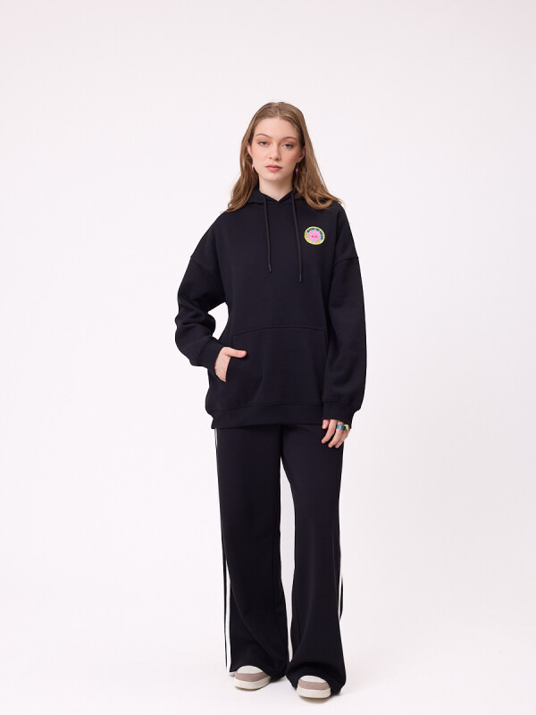 PANTALON DELINEZ RUSTY Negro