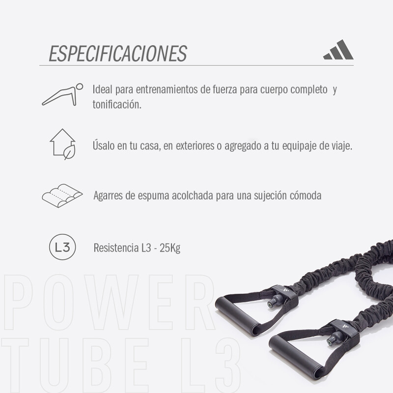 Banda Resistencia Power Tube N3 Adidas Banda Resistencia Power Tube N3 Adidas