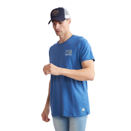 Remera de Hombre N+ Narciso Azul