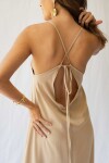 VESTIDO SIENNA CHAMPAGNE VESTIDO SIENNA CHAMPAGNE
