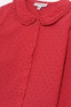 Blusa cuello volado ROJO