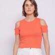 T-SHIRT ALLIE ROCHI CORAL
