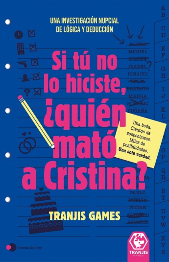 Si tú no lo hiciste, ¿quién mató a Cristina? Si tú no lo hiciste, ¿quién mató a Cristina?