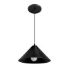 COLGANTE LUCA E27 NEGRO 30CM COLGANTE LUCA E27 NEGRO 30CM