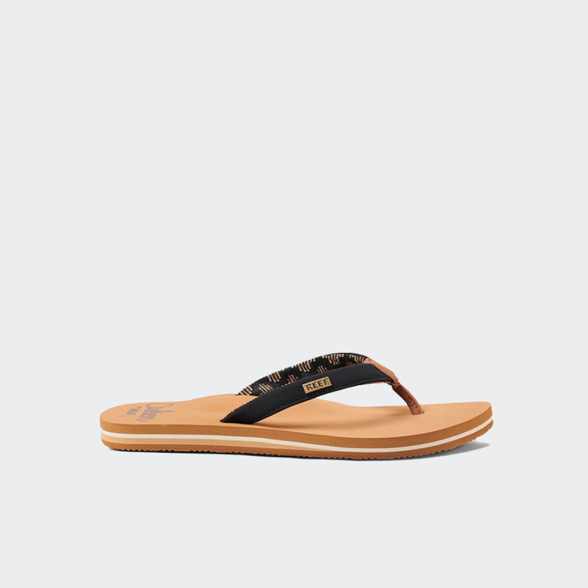 Ojotas Reef Cushion - Negro 