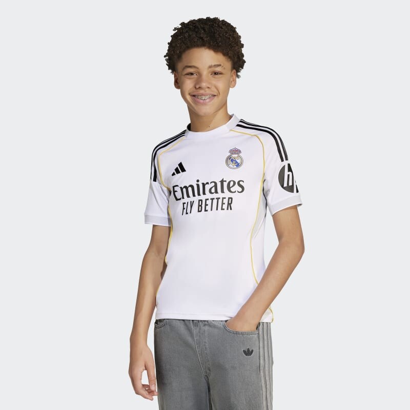 Remera Adidas Primera Equipación Real Madrid 25 Blanco