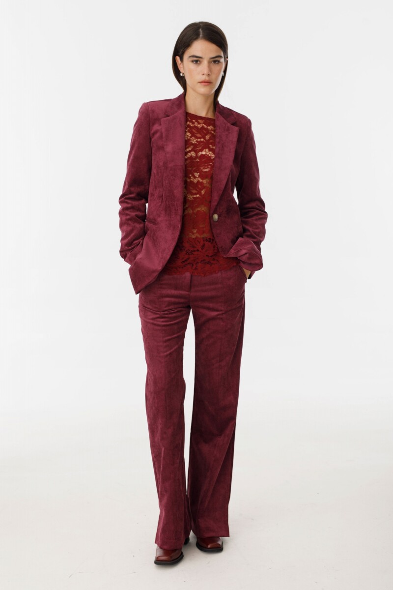 Pantalon Turin Bordeaux