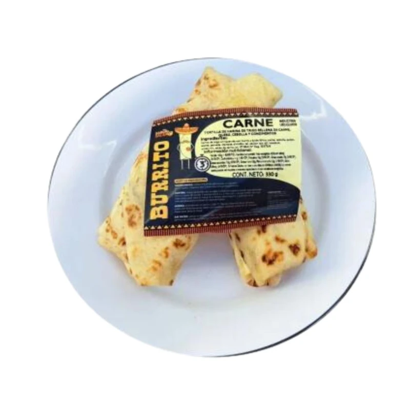 Burritos carne y queso - 300 gr Burritos carne y queso - 300 gr