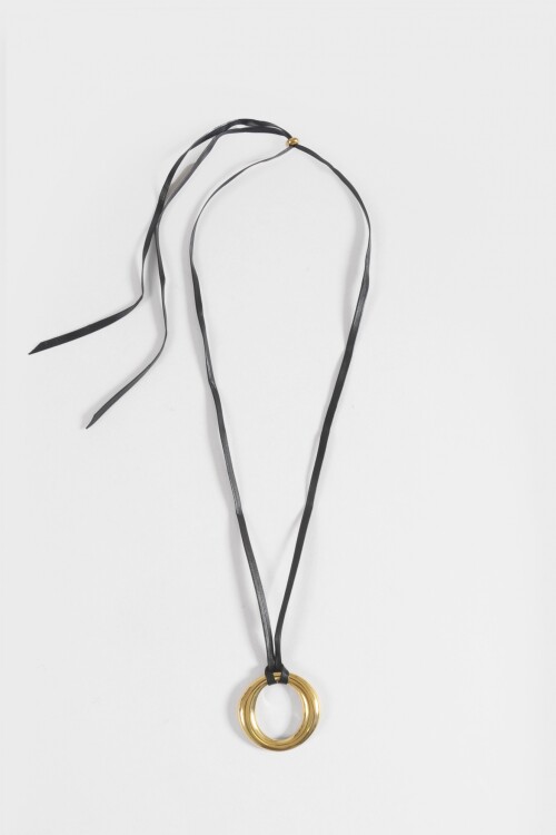 Collar cordón dije acero O dorado