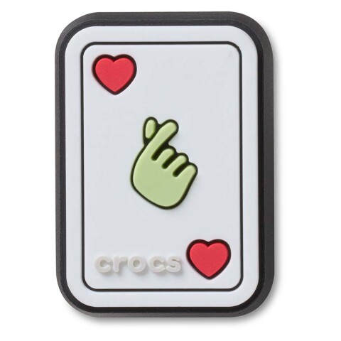 Jibbitz Heart Card Multicolor
