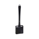 Escobilla de baño con cepillo de silicona NEGRO