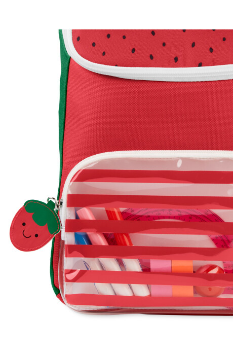 Mochila grande, diseño frutilla Mochila grande, diseño frutilla