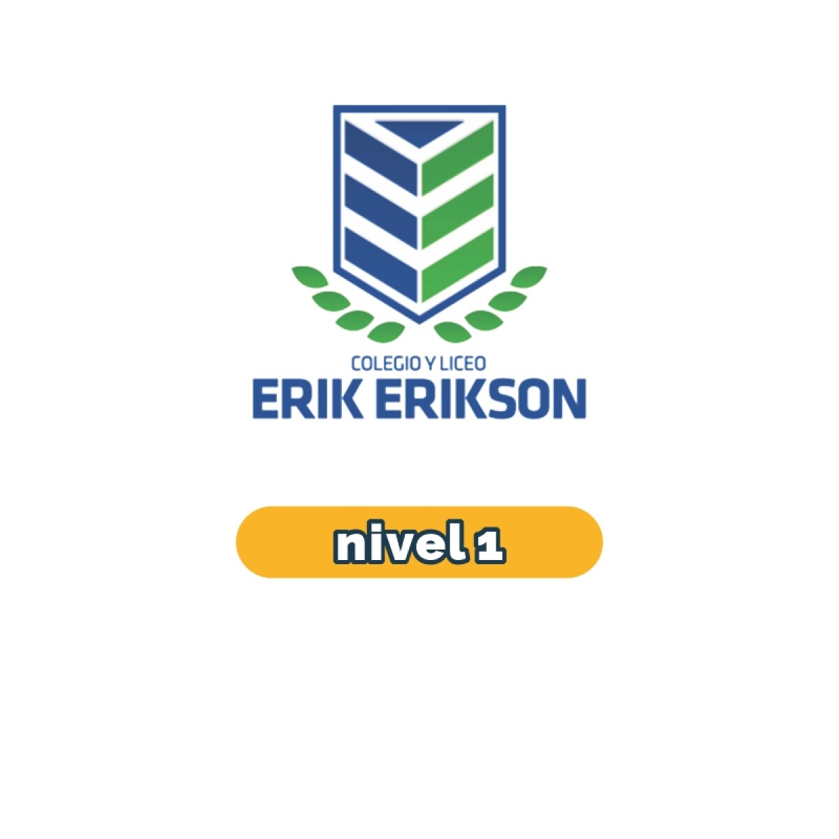 Lista de materiales - Inicial Nivel 1 Erik Erikson 