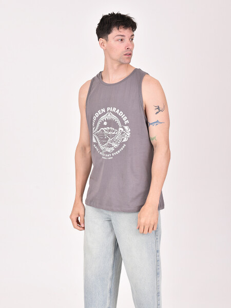 MUSCULOSA SAN DIEGO GRIS OSCURO