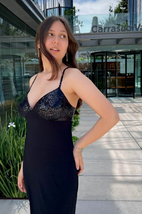 Vestido Matt Negro