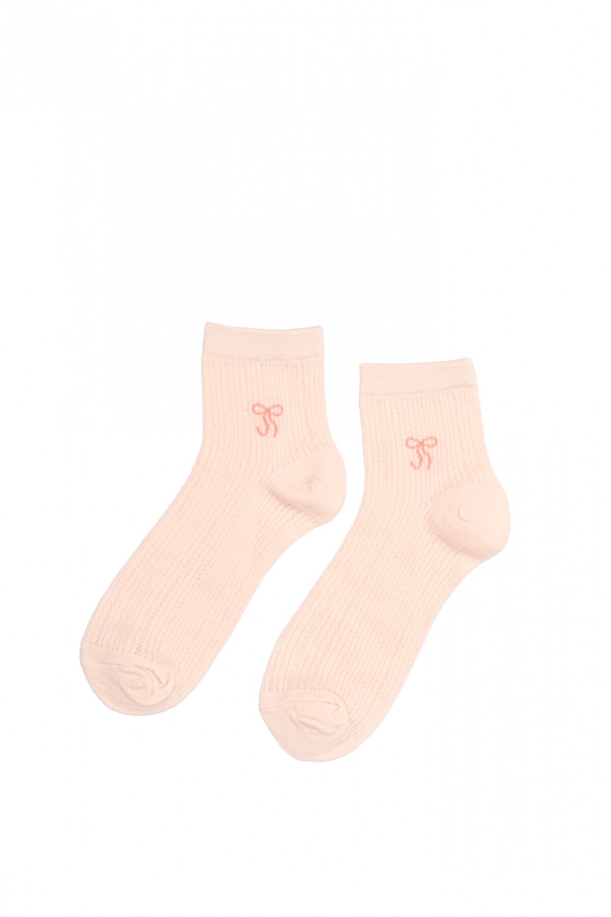 Medias Moñita Rosado
