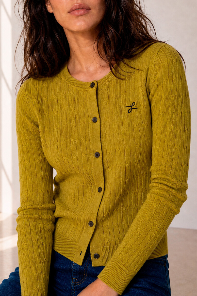 CARDIGAN OCHOS VERDE