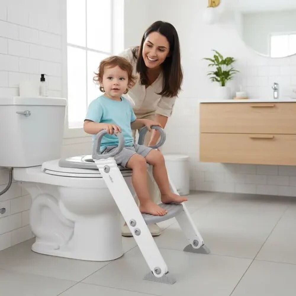 Reductor inodoro c escalera acolchonado BUBA Reductor inodoro c escalera acolchonado BUBA