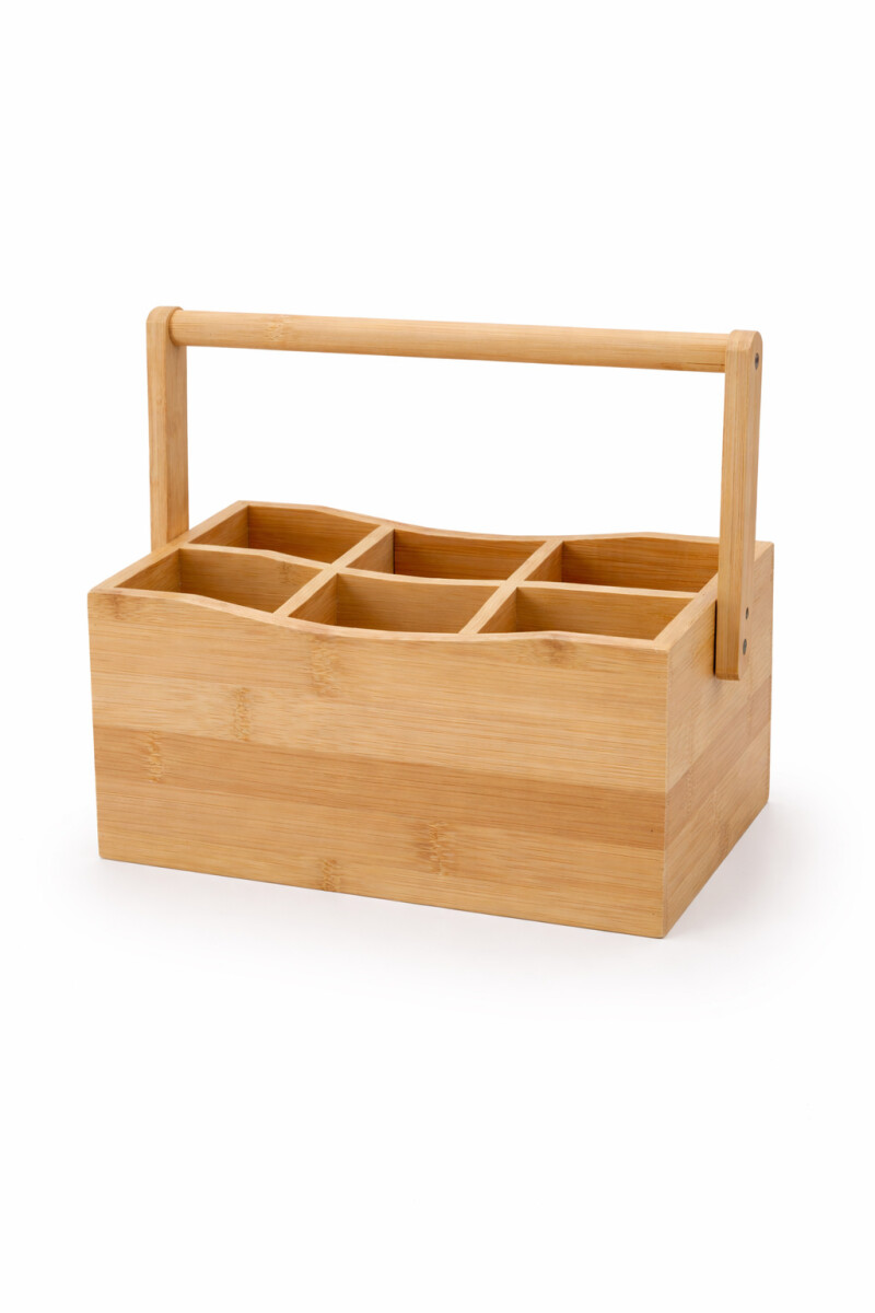 CUBIERTERO BAMBOO CAJÓN - MADERA 