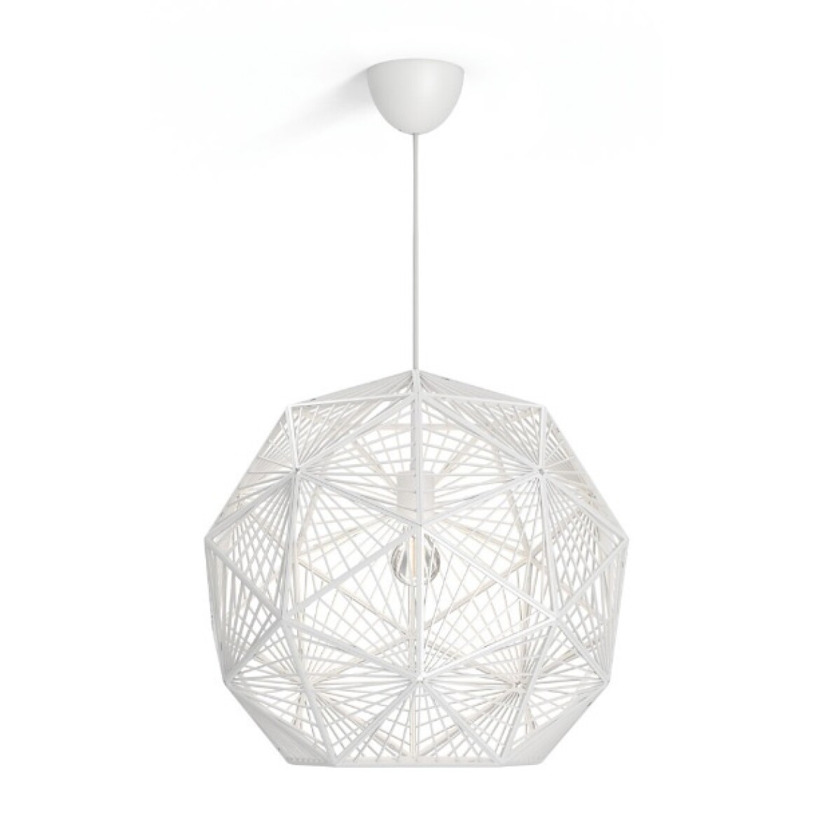 "COLGANTE ""MOHAIR"" 60W BLANCO" 