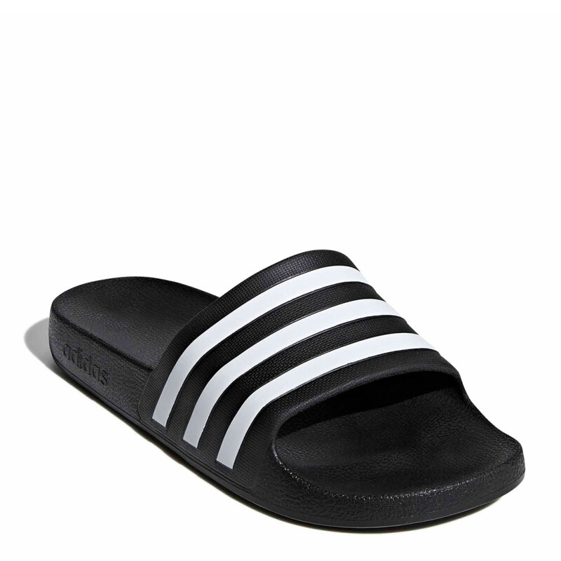 Chanclas de Hombre Adidas Adilette Aqua Negro - Blanco
