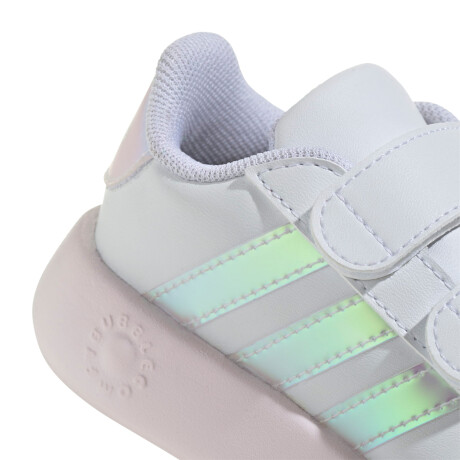 Championes Adidas Grand Court 2.0 Infant Femenino Blanco - Rosado Claro