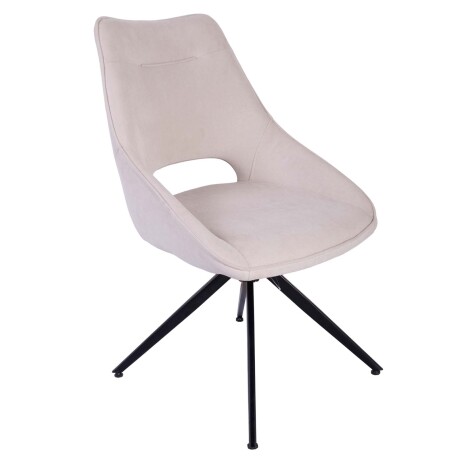 SILLA DE OFICINA TELA-Y-POLIPROPILENO BLANCO CHRISTIE