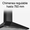 Campana Convencional 60 Negra James Color Negro Campana Convencional 60 Negra James Color Negro