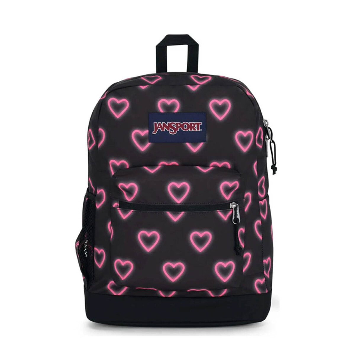 Mochila Portalaptop Cross Town Plus - Happy Hearts Black 