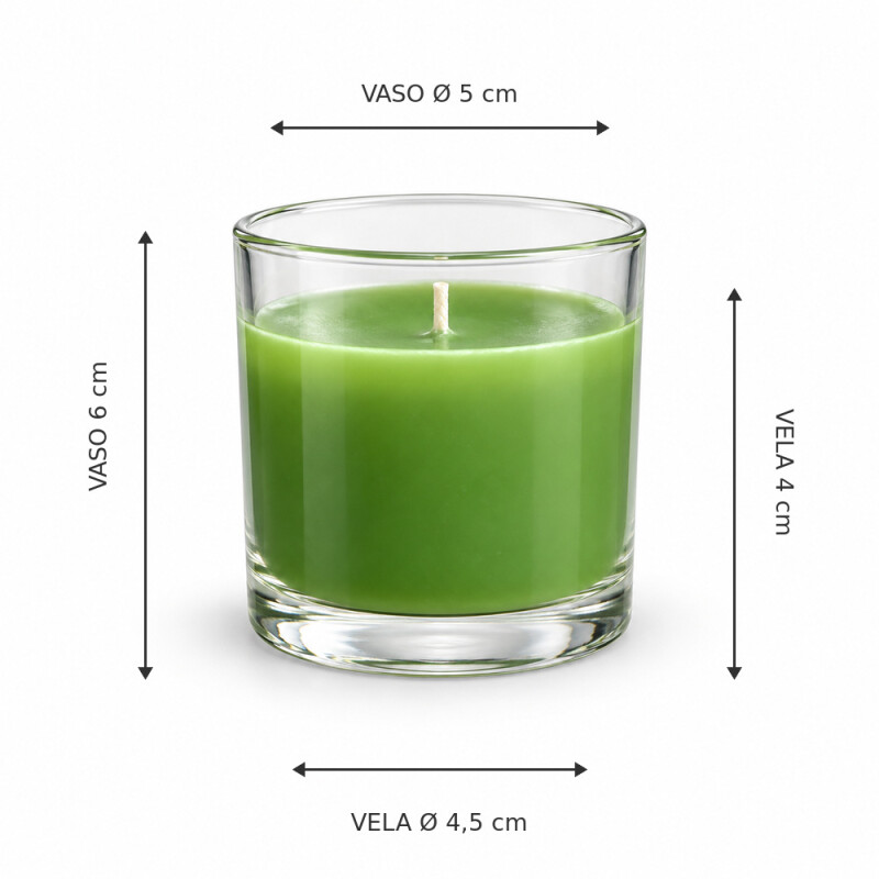 VELA AROMATICA EN CAJA Menta/eucalipto