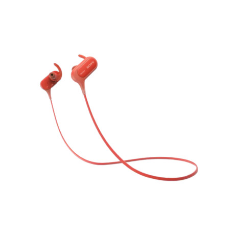 Sony - Auriculares Deportivos In Ear Cableados MDR-XB50AP . Llamadas. 12MM. 100DB. Rojo. 001