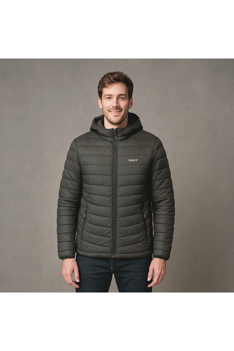 CAMPERA C/CAPUCHA GRIS S CAMPERA C/CAPUCHA GRIS S