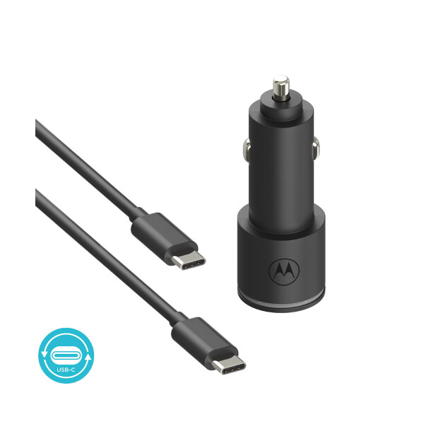 Cargador de Auto Motorola TurboPower 45W Dual Port Cargador de Auto Motorola TurboPower 45W Dual Port