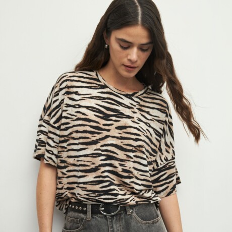 REMERA ANAIS Beige