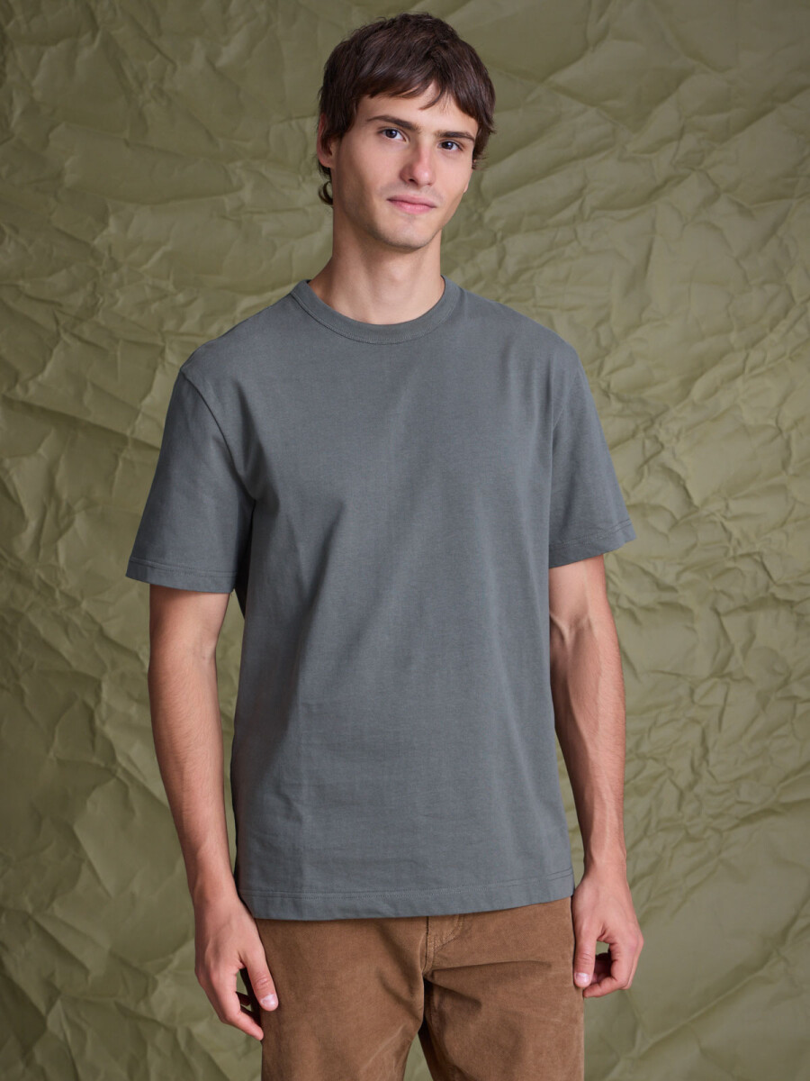 T-SHIRT OCTANS - VERDE MILITAR 