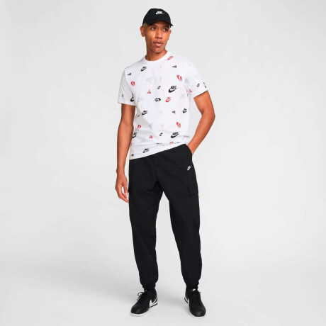 Pantalón Nike Club Woven Cargo De Hombre Negro