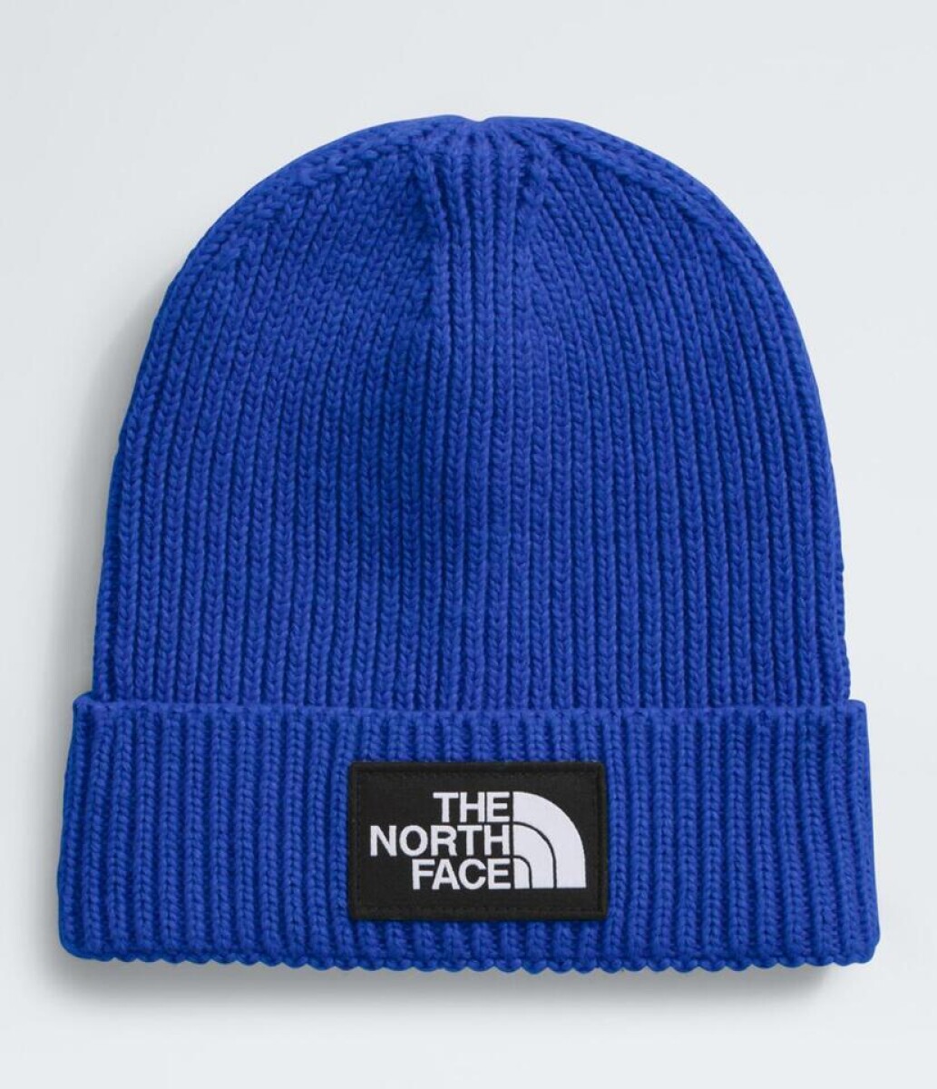 Gorro kids TNF Logo Box Cuffed Beanie - Tnf Blue 