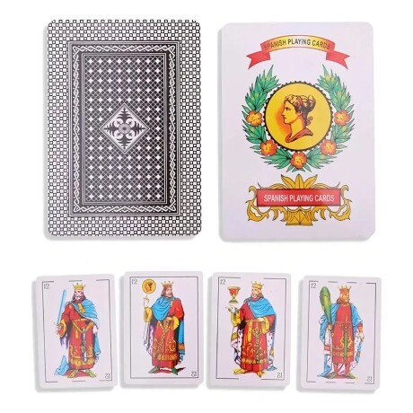 Juego de Cartas de Naipes Españolas 001