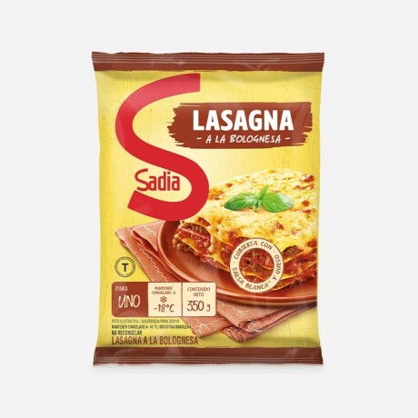 LASAGNA BOLOGNESA 350GRS (INDIVIDUAL) LASAGNA BOLOGNESA 350GRS (INDIVIDUAL)