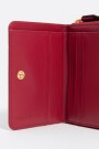 CARTERA SOLAPA PIEL Rojo