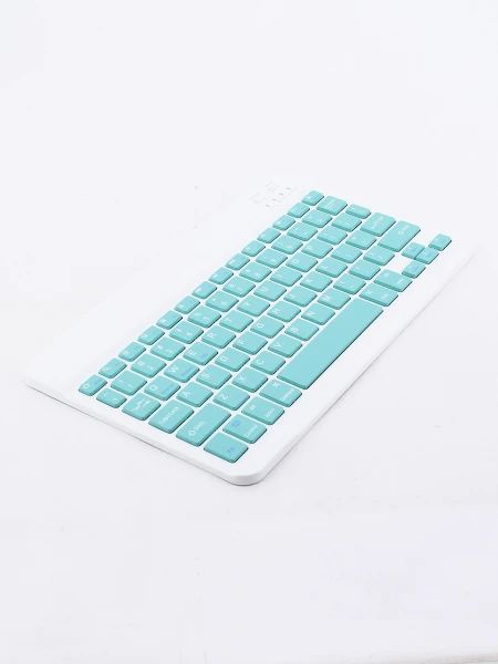 TECLADO INALAMBRICO USB VERDE AQUA