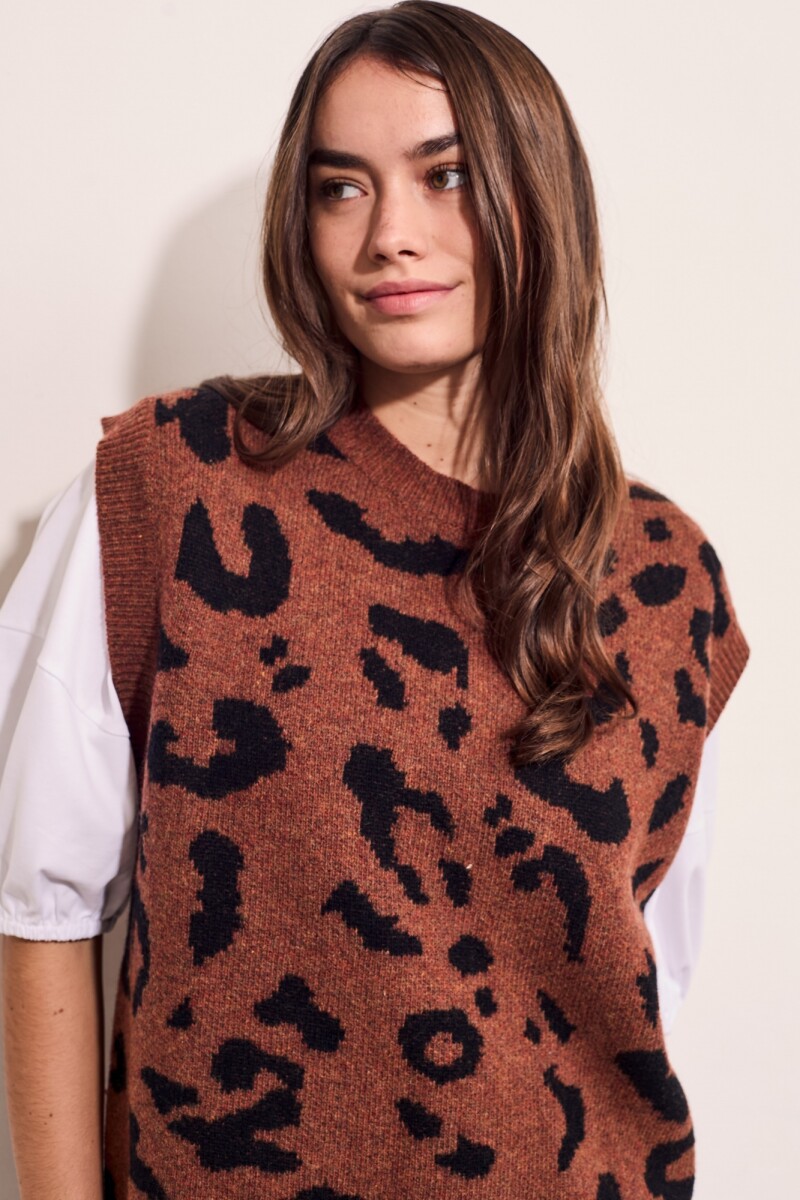 Chaleco Animal Print Animal Print